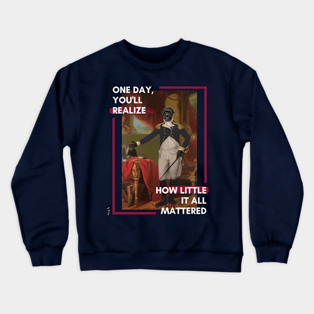 How Little It All Matters, Feat. Cloud Tolson Crewneck Sweatshirt by RJ Tolson's Merch Store